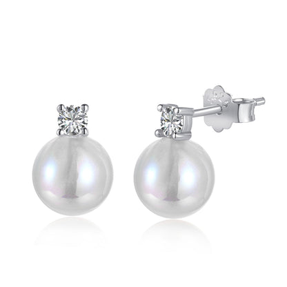 [Amore]Symphony Mermaid Pearl Earrings
