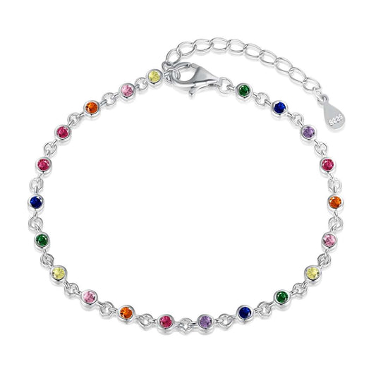 [Amore]Colorful Bead Array Bracelet