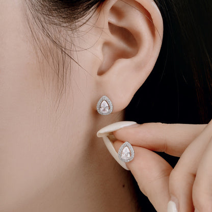 [Amore]Luxurious Water Drop Shape Earrings