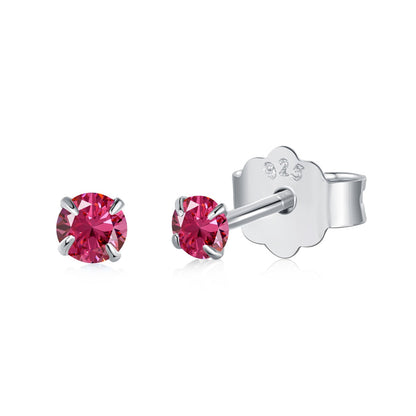 [Amore]Delicate Solitaire Earrings