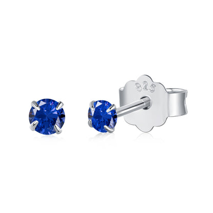 [Amore]Delicate Solitaire Earrings