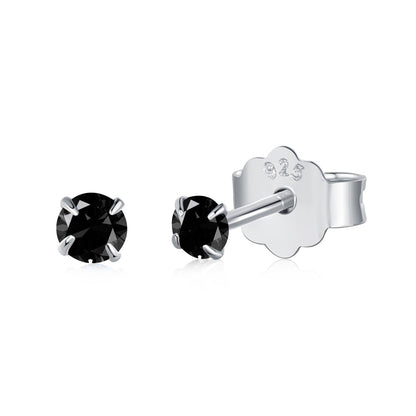 [Amore]Delicate Solitaire Earrings