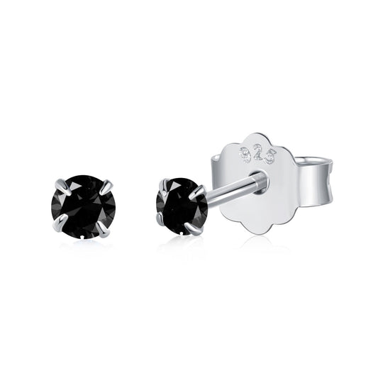 [Amore]Delicate Solitaire Earrings