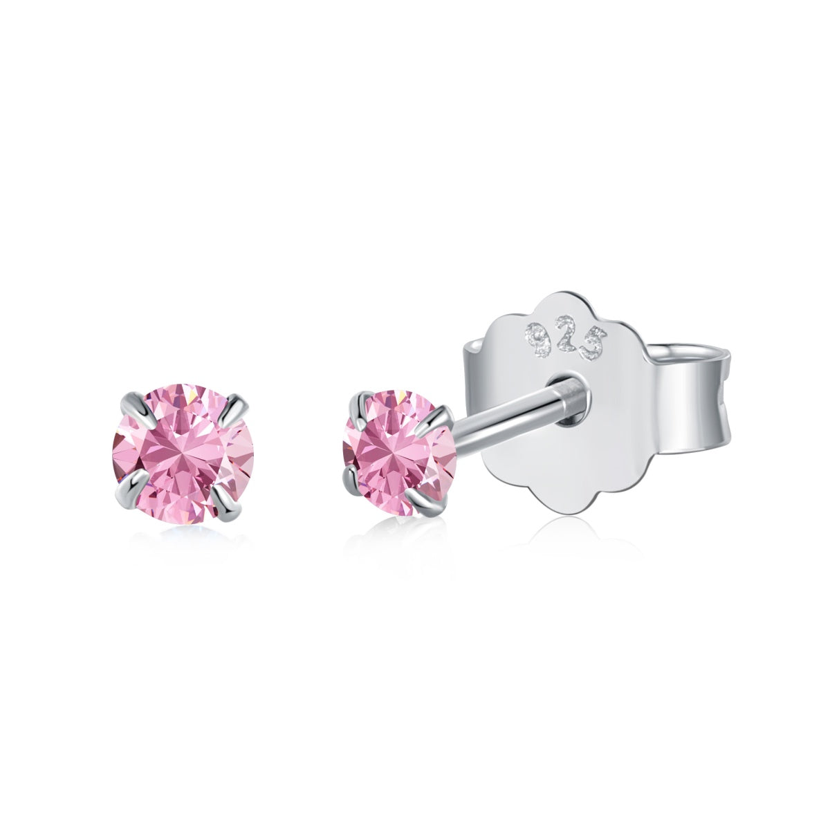 [Amore]Delicate Solitaire Earrings