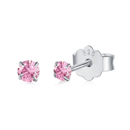 [Amore]Delicate Solitaire Earrings