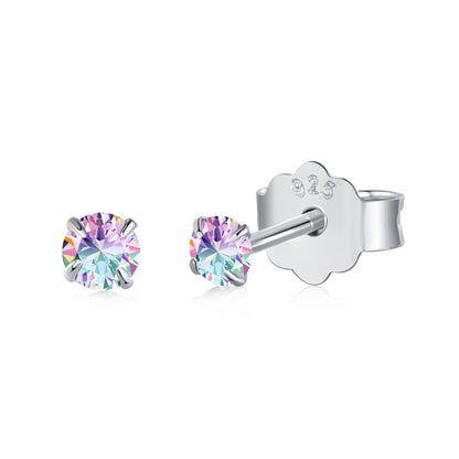 [Amore]Delicate Solitaire Earrings
