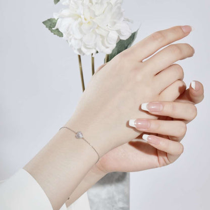 [Amore]Heart-Shaped Gentle and Versatile Bracelet