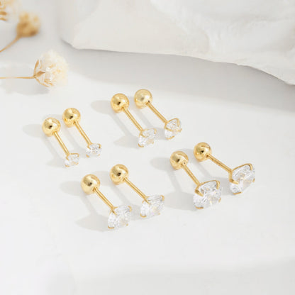 [Amore]Unique U-Shaped Ear Bone Earrings