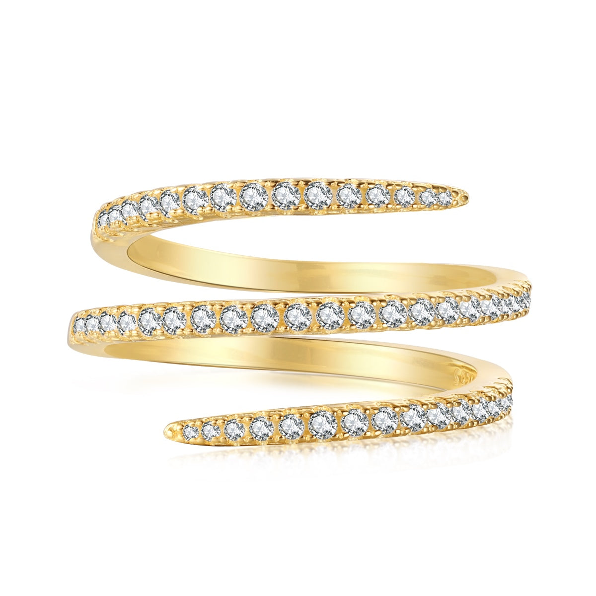 [Amore]Unique Vibrant Entangle Daily Ring