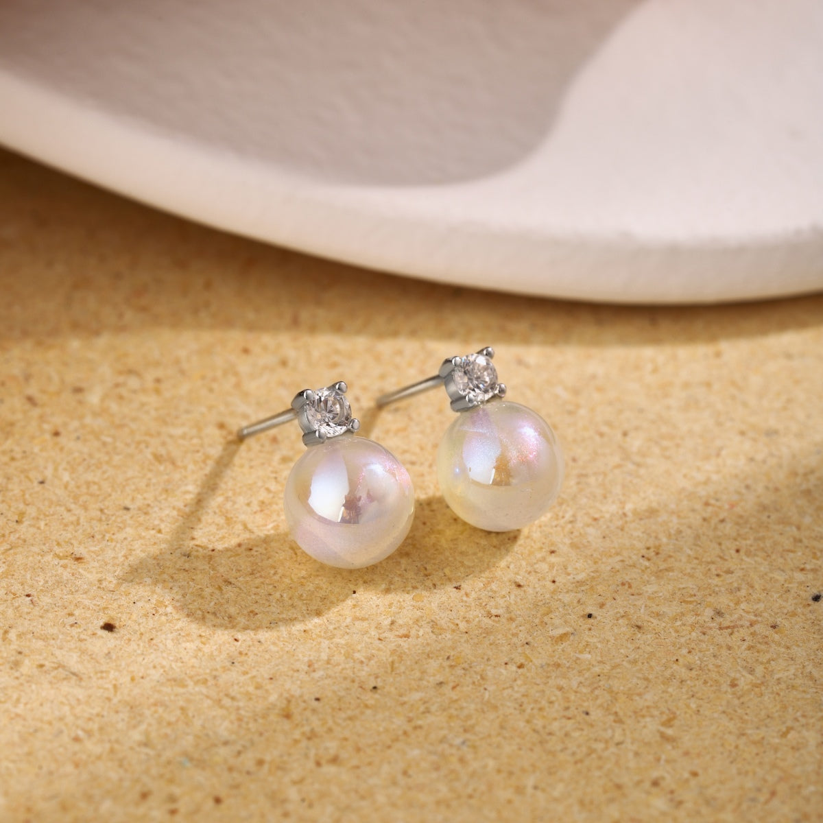 [Amore]Symphony Mermaid Pearl Earrings