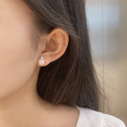 [Amore]Symphony Mermaid Pearl Earrings