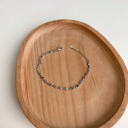 [Amore]Colorful Bead Array Bracelet
