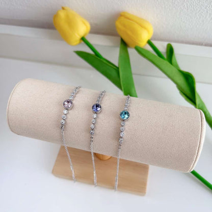 [Amore]Luxurious Heart Of The Ocean Bracelet