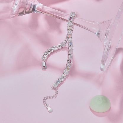 [Amore]Dazzling Radiant Multi Cut Daily Bracelet