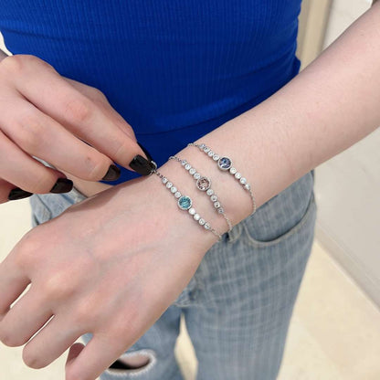 [Amore]Luxurious Heart Of The Ocean Bracelet
