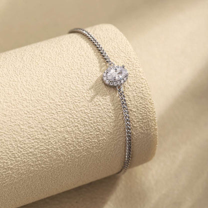 [Amore]Exquisite Oval Shape Bracelet