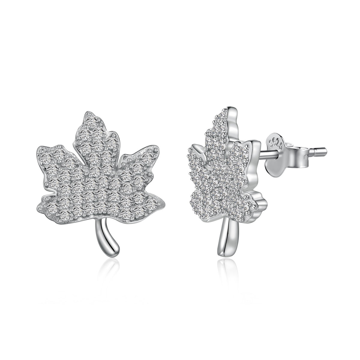 [Amore]Exquisite Maple Leaf Design Earrings