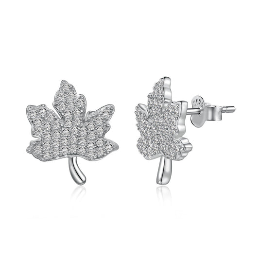 [Amore]Exquisite Maple Leaf Design Earrings
