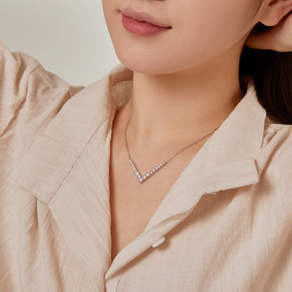 [Amore]Ornate Round Cut Necklace