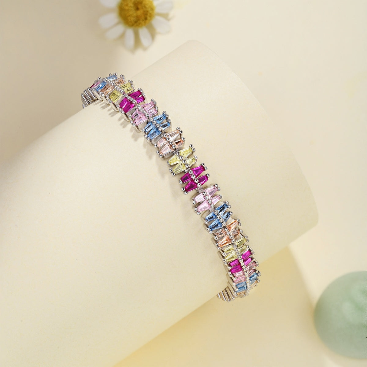 [Amore]Sparkling Exquisite Multi Cut Party Bracelet