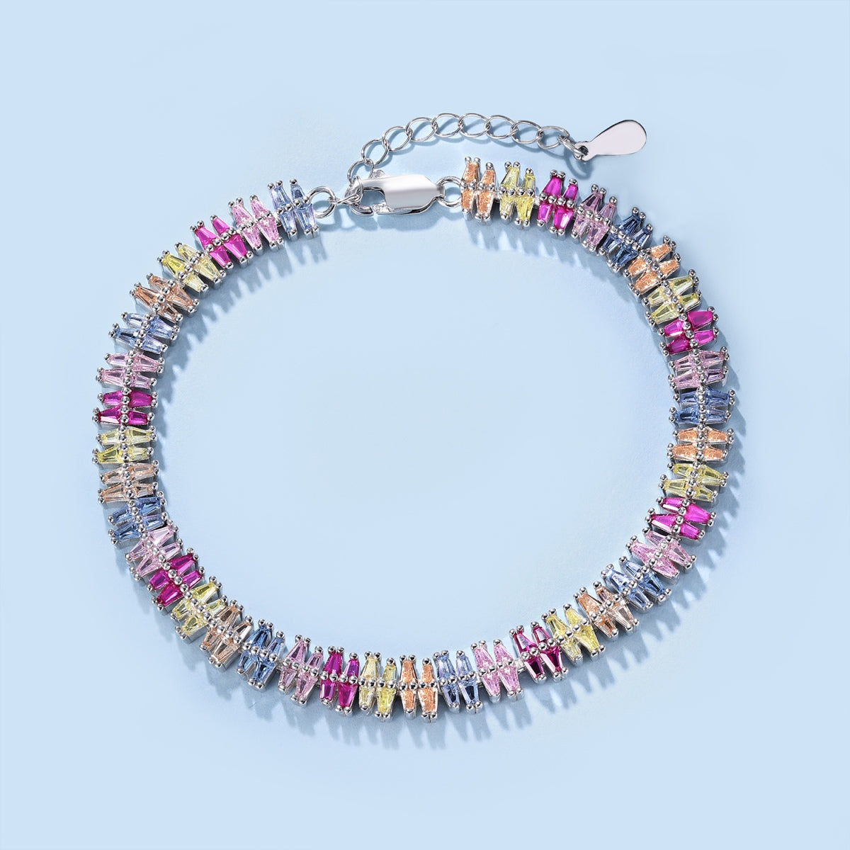 [Amore]Sparkling Exquisite Multi Cut Party Bracelet