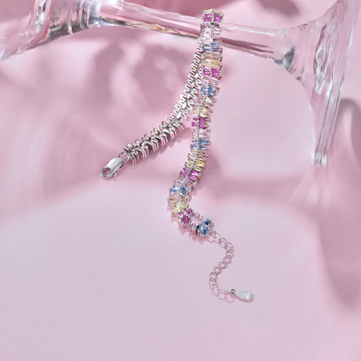 [Amore]Sparkling Exquisite Multi Cut Party Bracelet