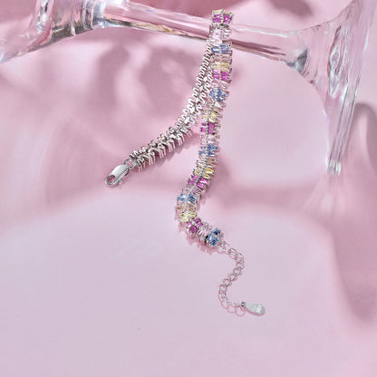 [Amore]Sparkling Exquisite Multi Cut Party Bracelet