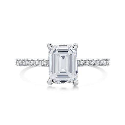 [Amore]2.0 Carat Scintillating Ornate Radiant Cut Party Ring
