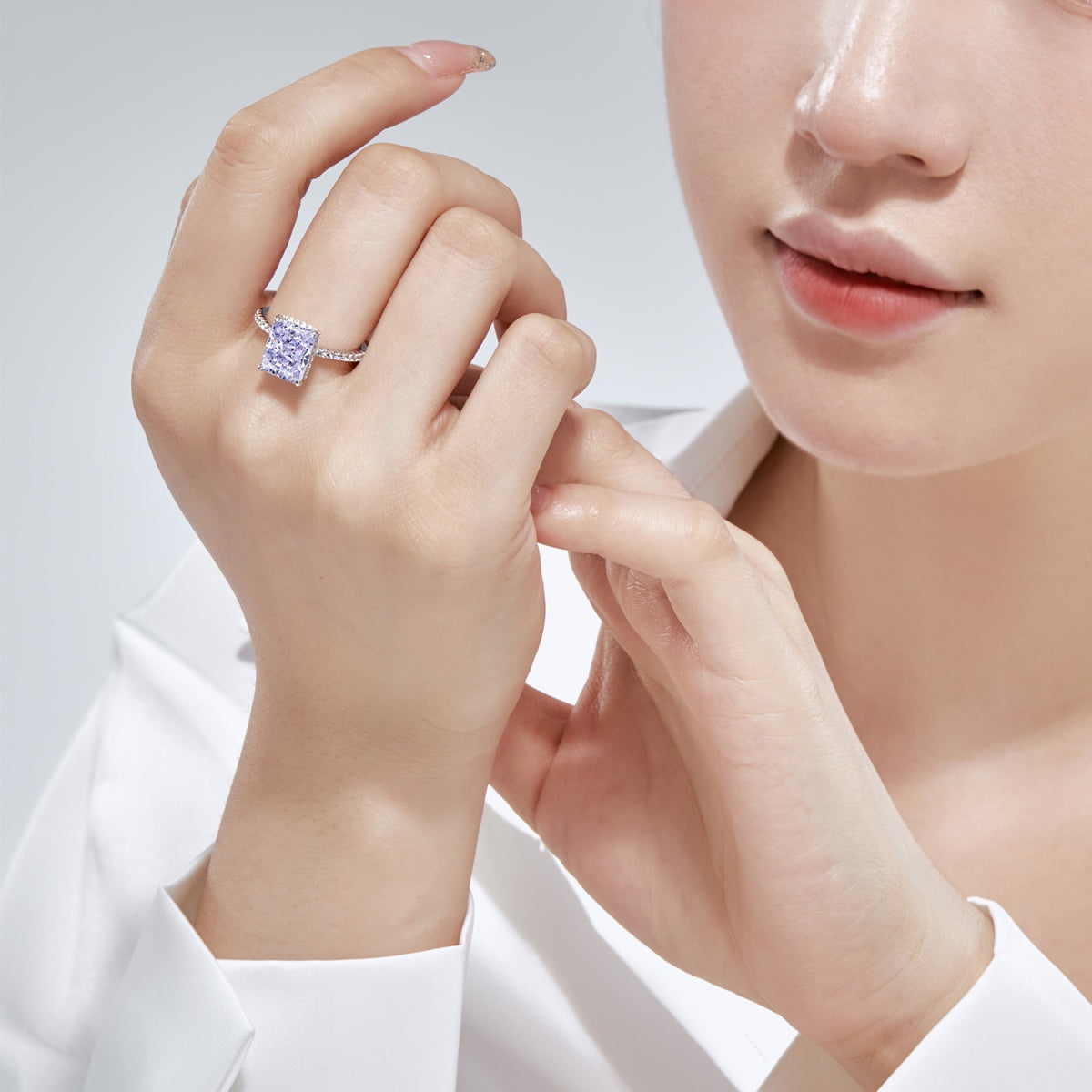 [Amore]4.0 Carat Luxurious Engagement Ring