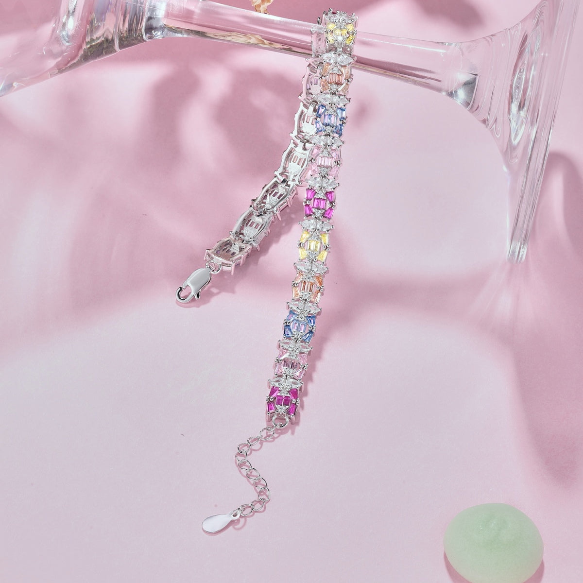 [Amore]Delicate Colorful Multi Cut Party Bracelet