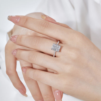 [Amore]4.0 Carat Luxurious Engagement Ring