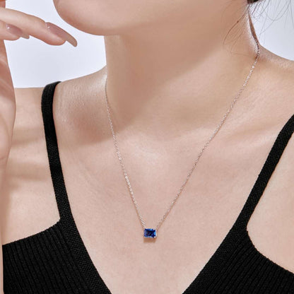 [Amore]Luxurious Square Shape Colorful Necalack