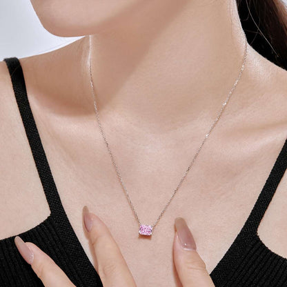 [Amore]Luxurious Square Shape Colorful Necalack