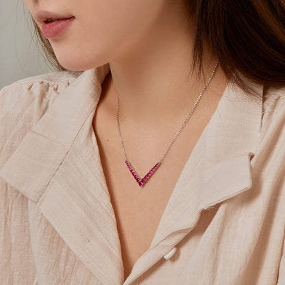 [Amore]Ornate Round Cut Necklace