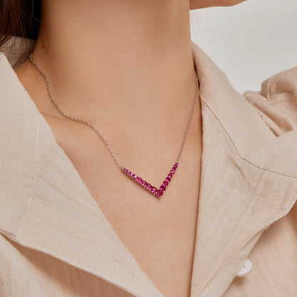 [Amore]Ornate Round Cut Necklace
