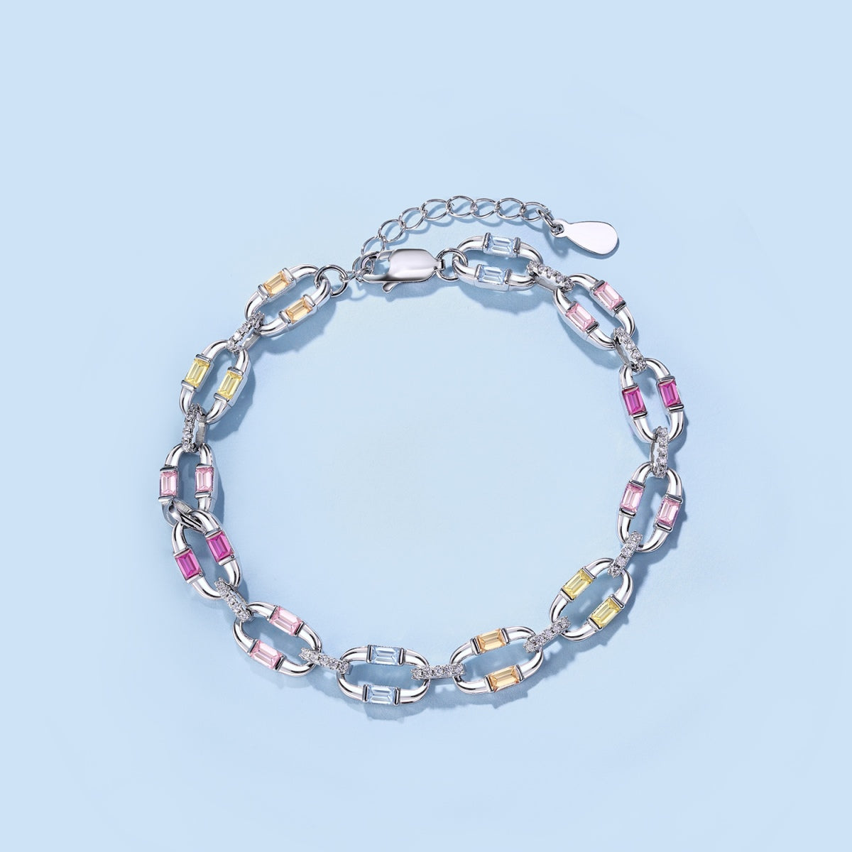 [Amore]Dazzling Colorful Daily Bracelet