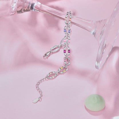 [Amore]Dazzling Colorful Daily Bracelet