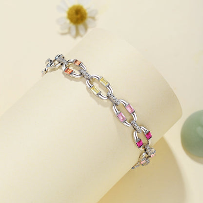 [Amore]Dazzling Colorful Daily Bracelet