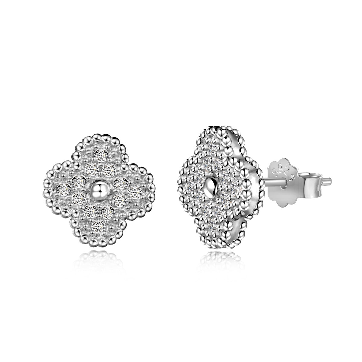 [Amore]Four Leaf Clover Fashion Earrings