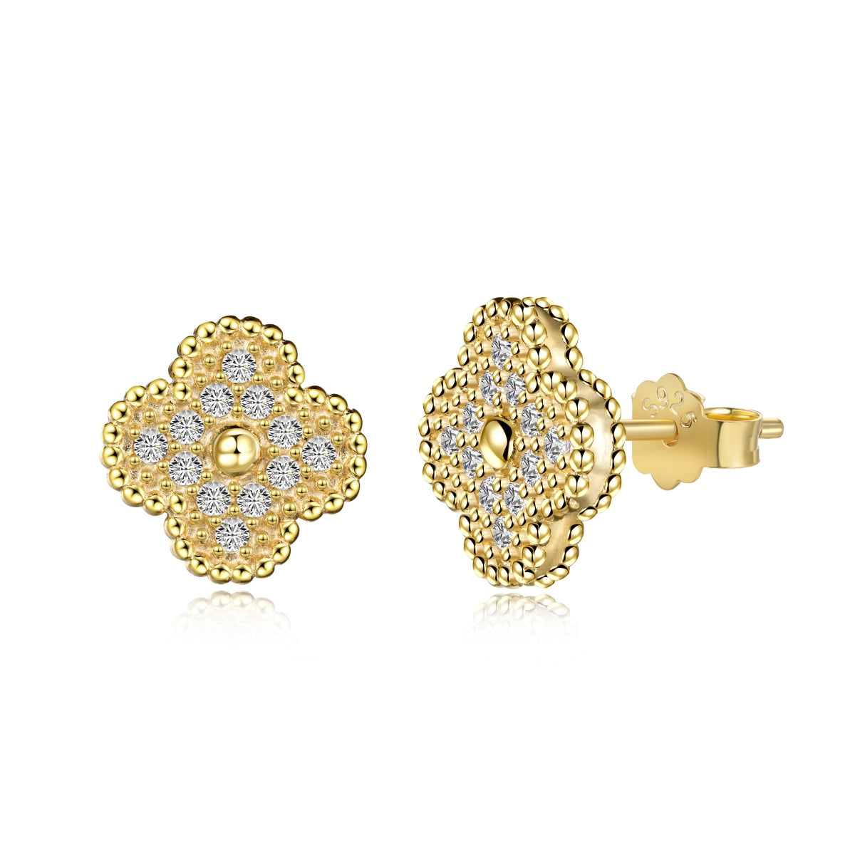 [Amore]Four Leaf Clover Fashion Earrings