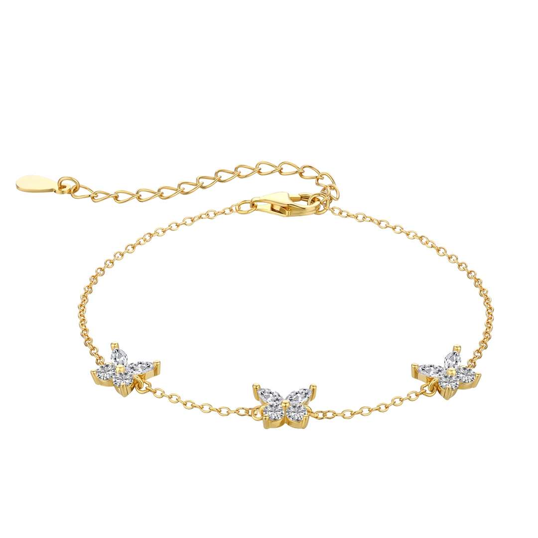 [Amore]Radiant Butterfly Shape Necklace