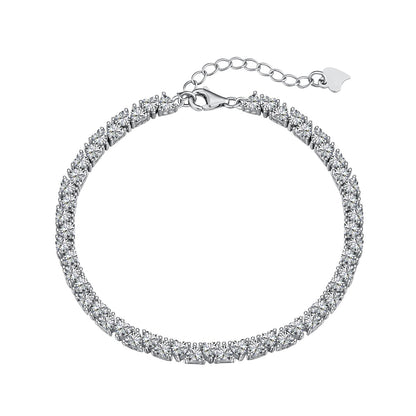 [Amore]Dazzling Romantic Heart Shape Lover Bracelet