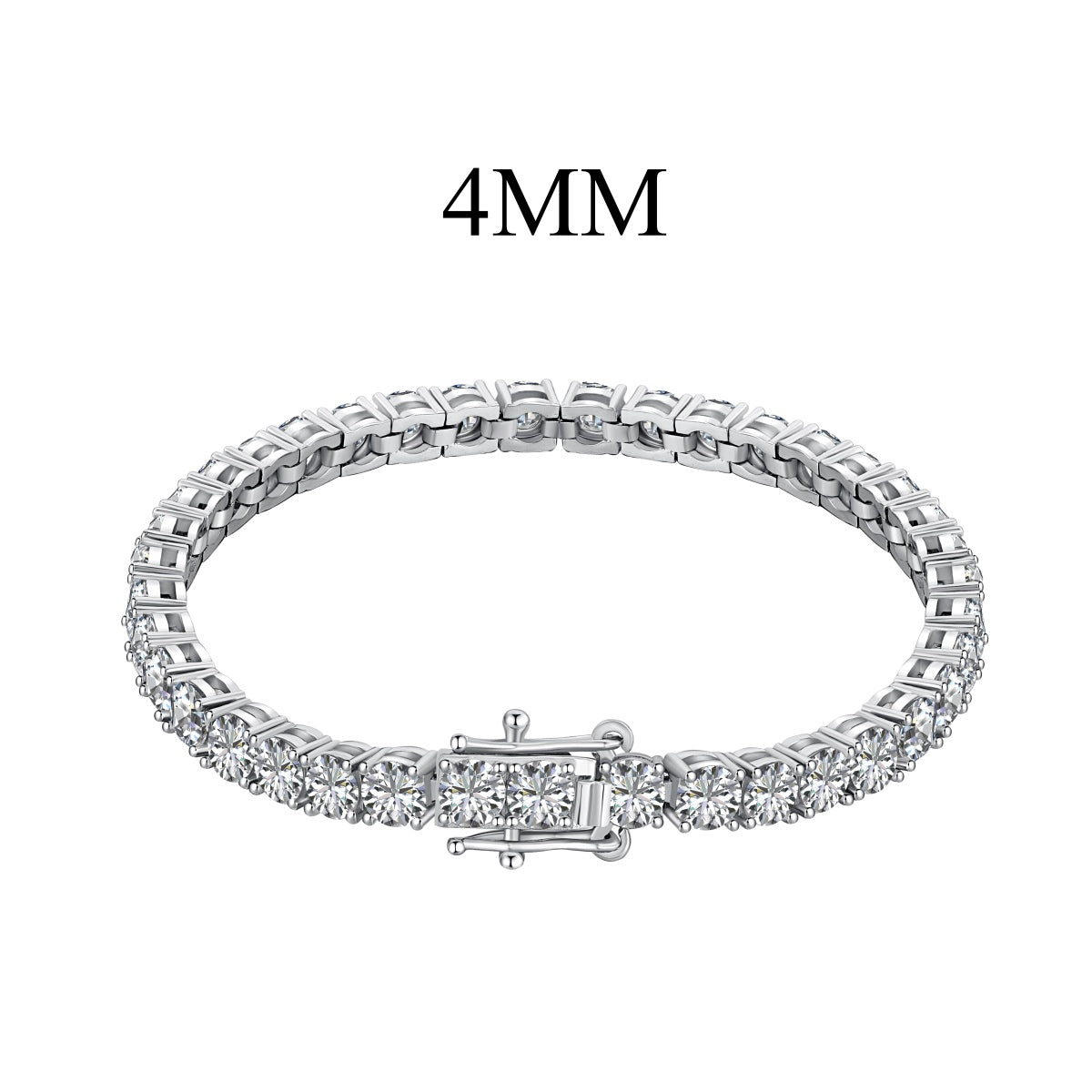 [Amore]Radiant Colorful Round Cut Party Bracelet
