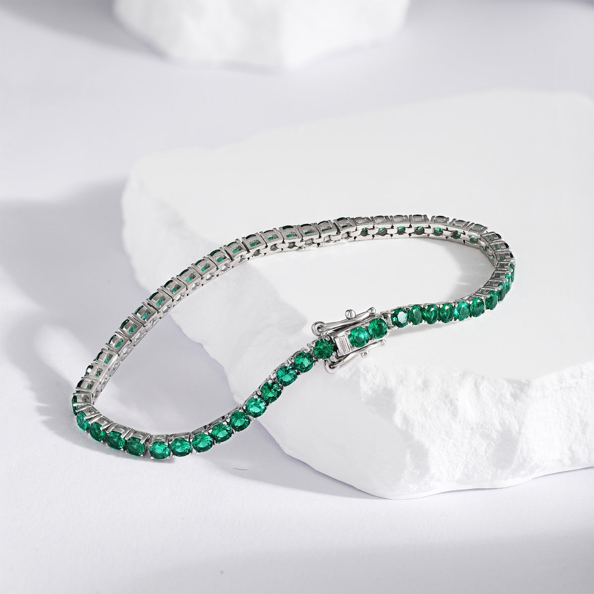 [Amore]Radiant Colorful Round Cut Party Bracelet