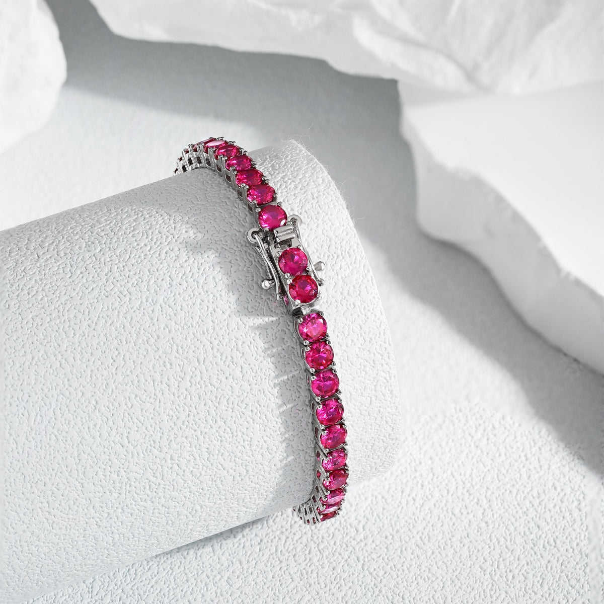 [Amore]Radiant Colorful Round Cut Party Bracelet