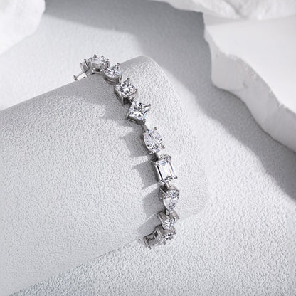 [Amore]Unique Exquisite Multi Cut Daily Bracelet