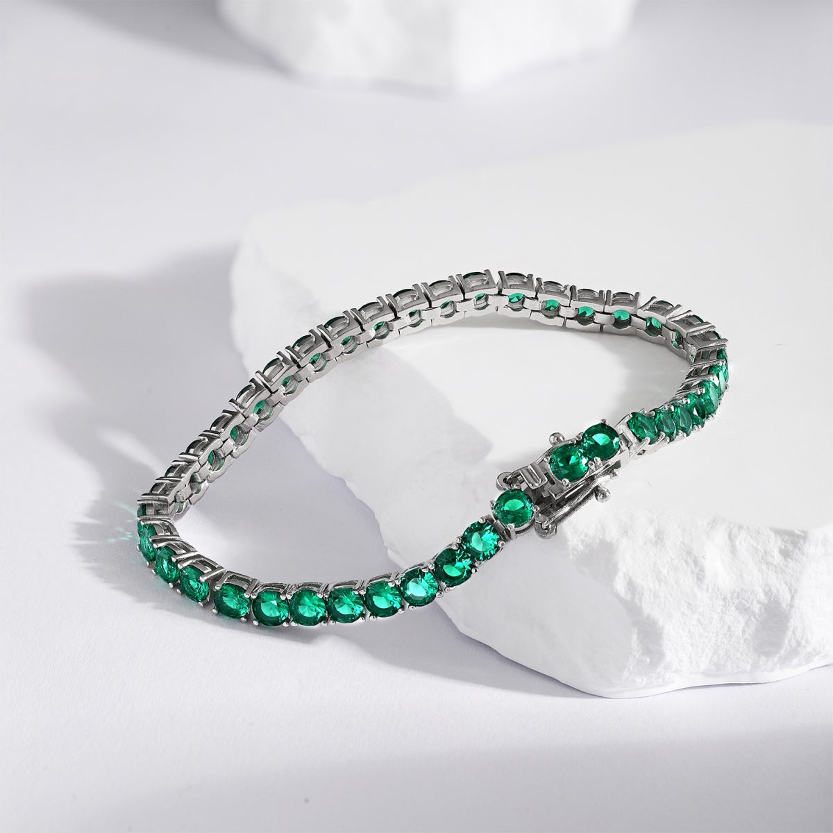 [Amore]Radiant Colorful Round Cut Party Bracelet