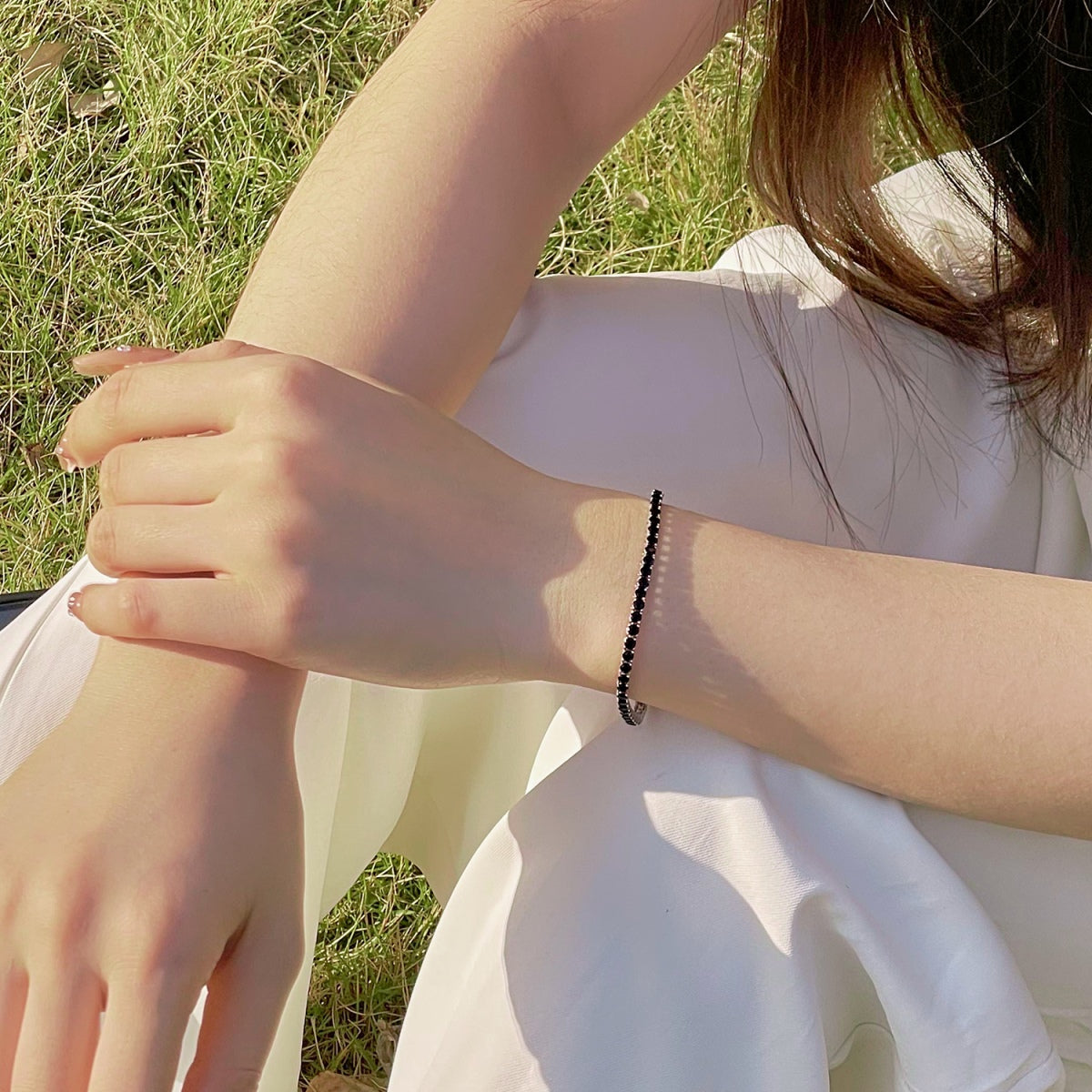 [Amore]Radiant Colorful Round Cut Party Bracelet