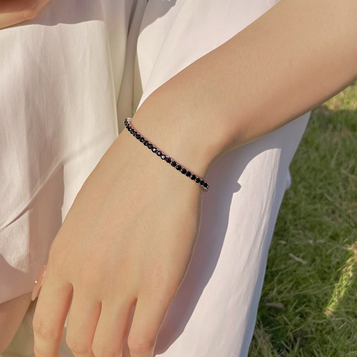 [Amore]Radiant Colorful Round Cut Party Bracelet