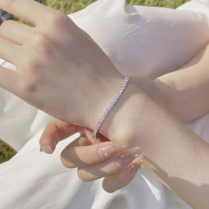 [Amore]Radiant Colorful Round Cut Party Bracelet